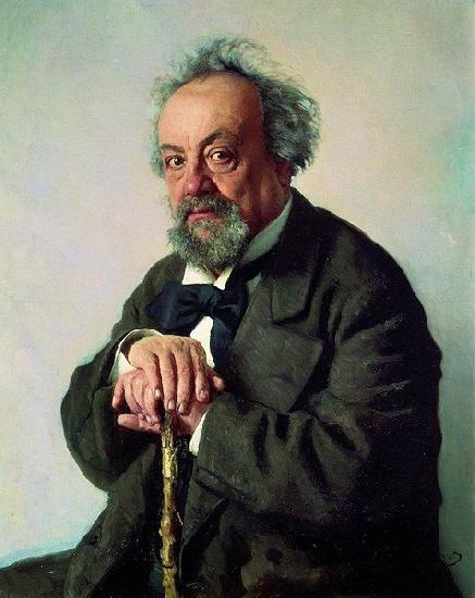 Ilya Repin Aleksey Pisemsky oil painting image